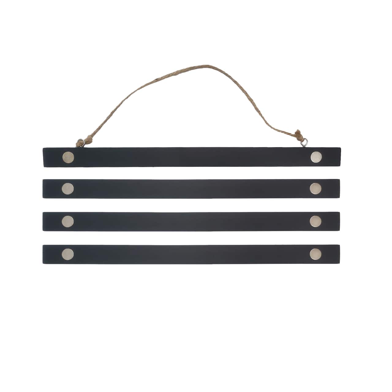 Black Wooden Magnetic Poster Hanger by Studio Décor®